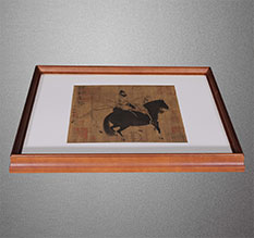 安定书画装裱配框服务案例