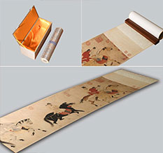 安定馆藏书画复制博物馆书画复制服务